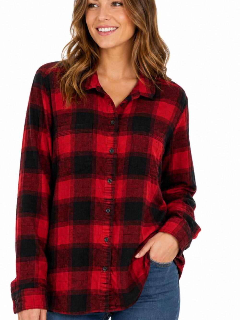Old Navy  The Boyfriend Shirt XL  flannel